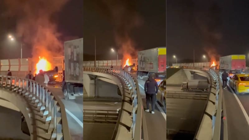 Tragická smrt kryptomagnáta: Jeho Lamborghini narazilo v Moskvě do zdi a zachvátily ho plameny