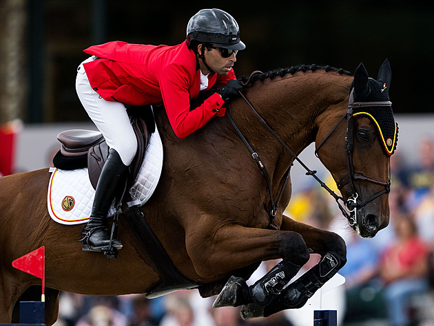 Parkurovou Super Grand Prix v Praze vyhrál Saíd v sedle Bonne Amie