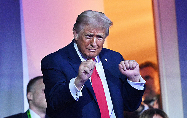 Trump vysvětloval národu ekonomické potíže, slíbil „boom, jaký svět nezažil“