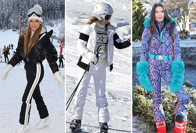 Podívejte se, v čem se známé krásky prohánějí na svahu