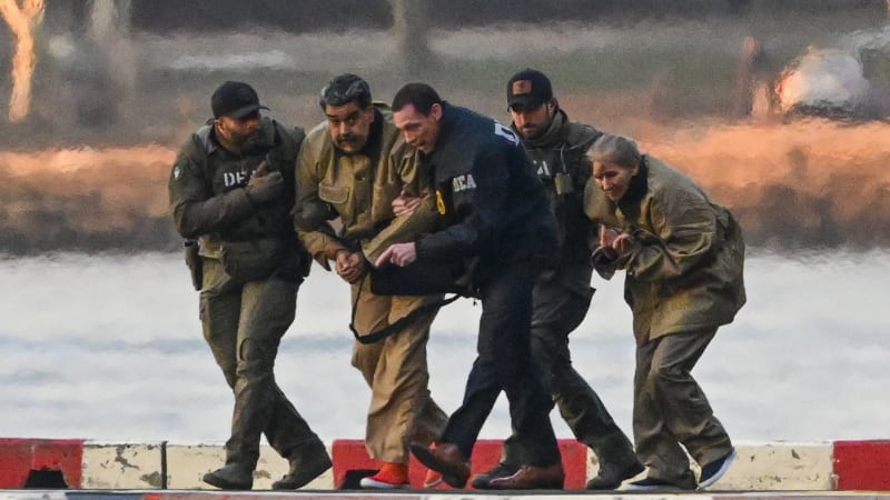 Krvácející ochranka: Při zadržení Madura umírala stráž z Kuby. Obávaná síla však tkví jinde