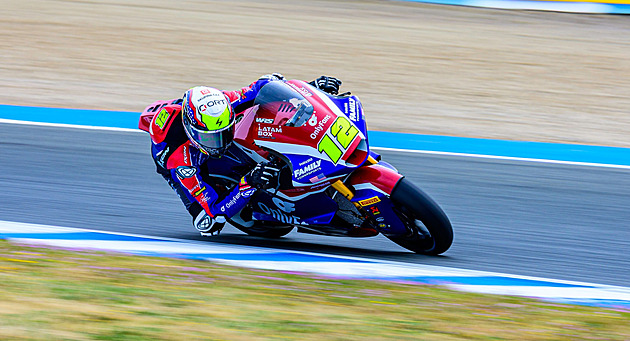Salač si čtrnáctým místem v Moto2 v Jerezu dojel pro nejlepší výsledek v sezoně