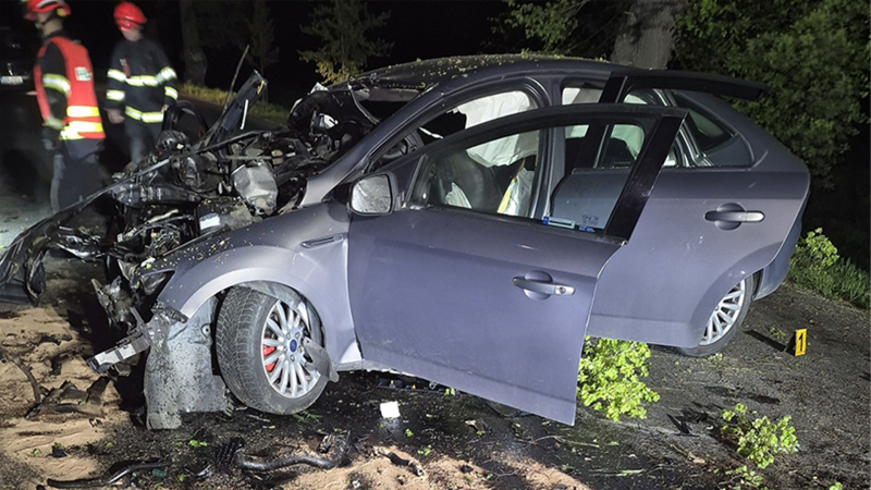 Tragická smrt 18leté dívky na Uherskohradišťsku. Spolujezdkyně nepřežila náraz do stromu