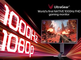LG přichází s prvním nativně 1000Hz monitorem
